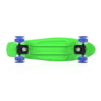 Skateboard 22`` SPICE LED green