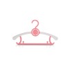 Telescopic clothes hangers Trendy pink