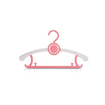 Telescopic clothes hangers Trendy pink