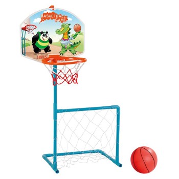 Pilsan 03392 Magic basketball and football set
