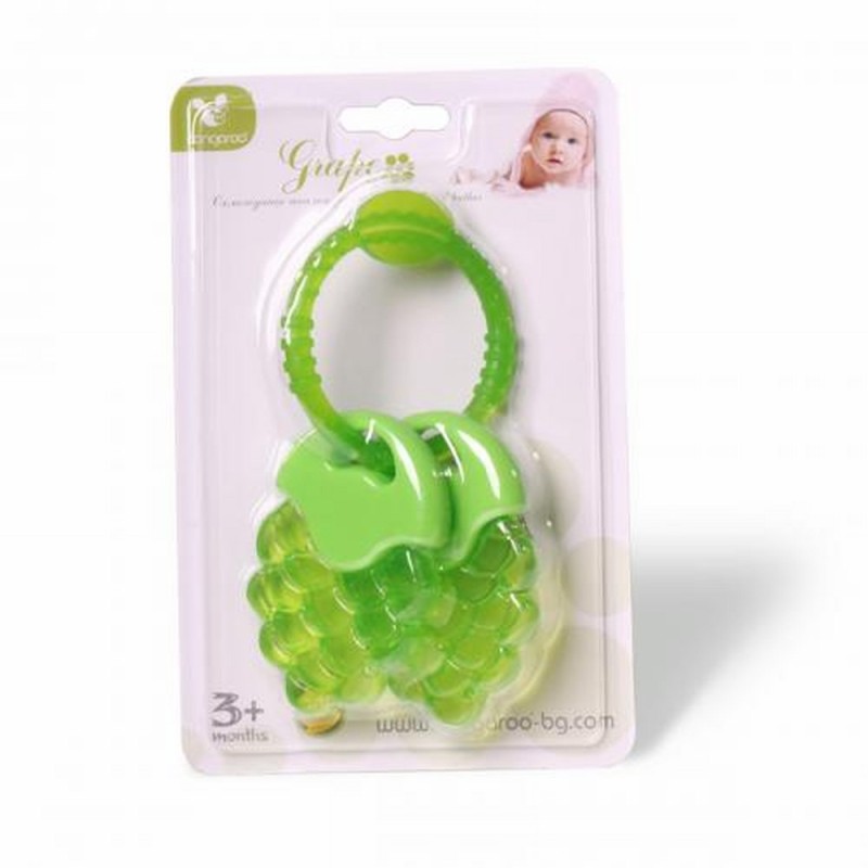 Water filled teether Grape Green  T2215
