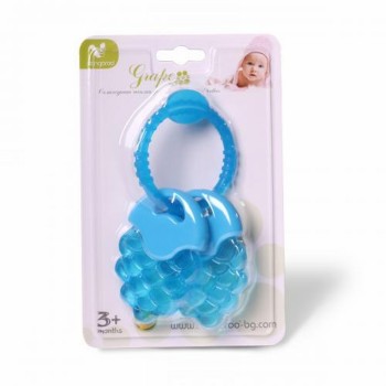 Water filled teether Grape Blue  T2215