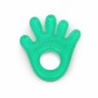 Water filled teether Hand Green - T1204