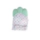 Baby Silicone teething mitten glove Olive mint Baby Silicone teething mitten glove Olive mint
