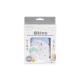 Baby Silicone teething mitten glove Olive blue Baby Silicone teething mitten glove Olive blue