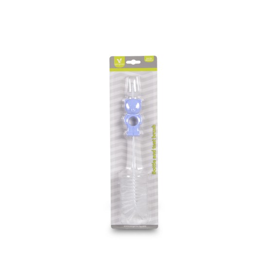 Βούρτσα Καθαρισμού Μπιμπερό ΄2 σε 1 - blue BE833H-A