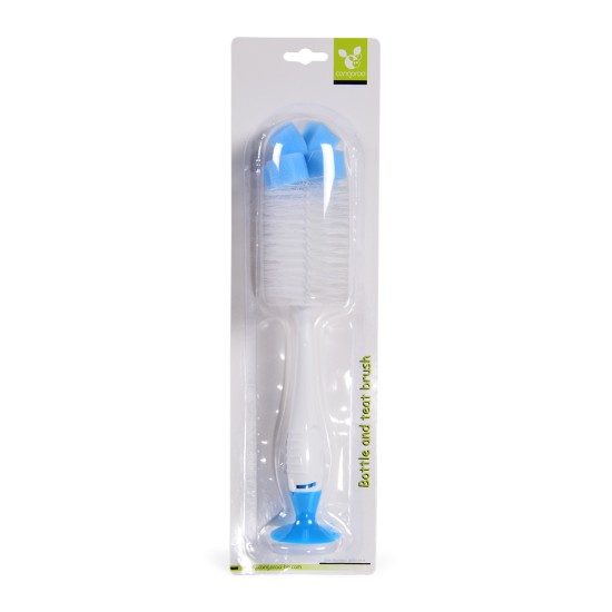 Βούρτσα Καθαρισμού Μπιμπερό - 2 σε 1 -blue BE803H-B