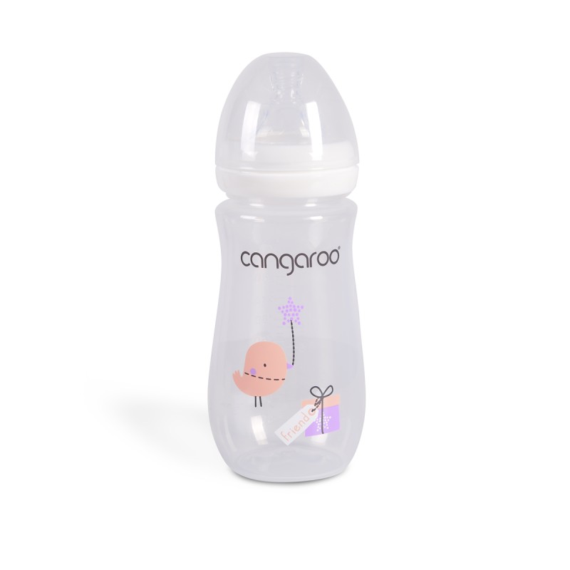 Pp baby bottle Birdy blu girl color 300 ml - C0563