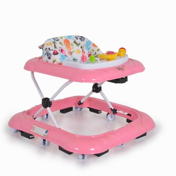 Baby walker Jungle fun pink