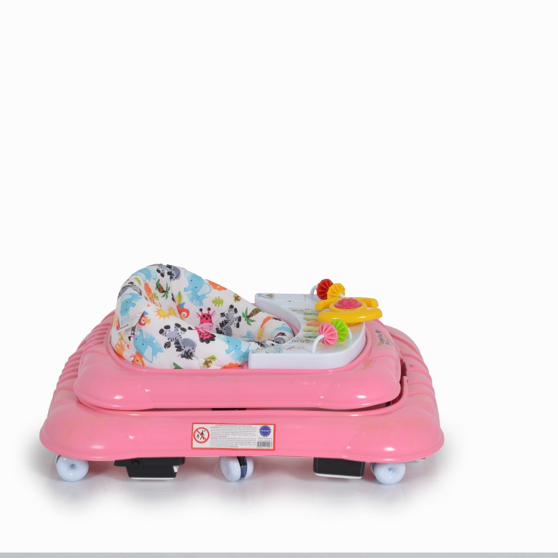 Baby walker Jungle fun pink