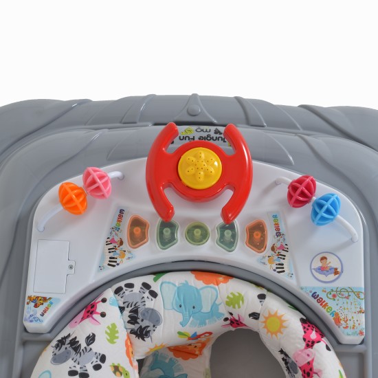 Baby walker Jungle fun grey Baby walker Jungle fun grey