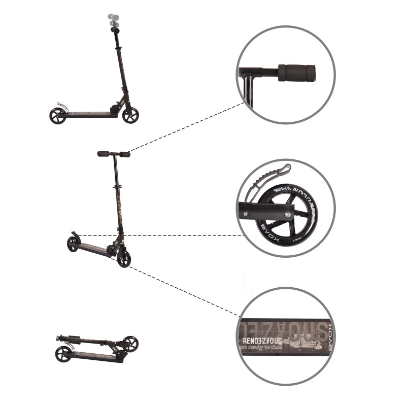 Scooter Rendevous black