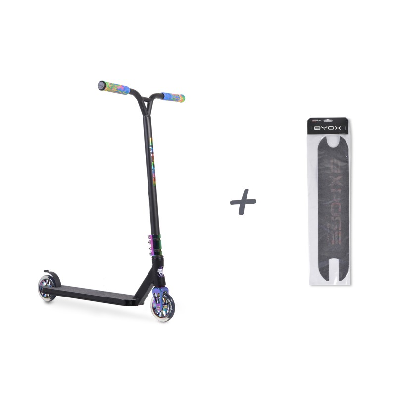 Stunt scooter Expose rainbow