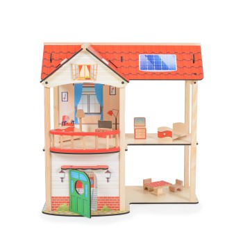 Wooden Dollhouse Elly EV22