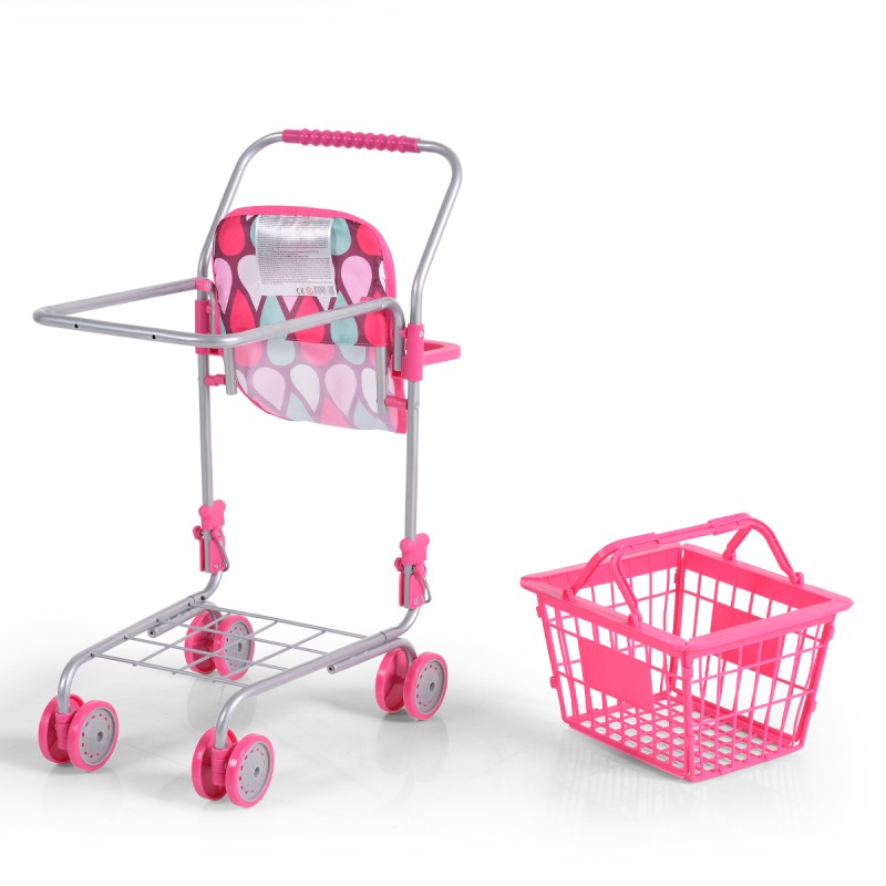 Shopping cart with Doll seat Trolley 9328D