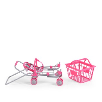 Shopping cart with Doll seat Trolley 9328D