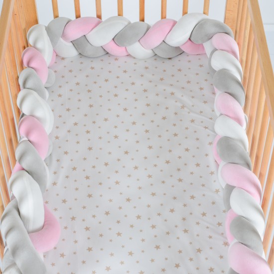 Braided bumper Braidy pink Braided bumper Braidy pink