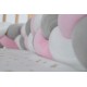 Braided bumper Braidy pink Braided bumper Braidy pink