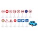 Pilsan 03273 Mini traffic signs Pilsan 03273 Mini traffic signs