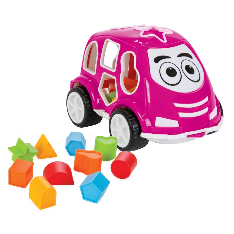 Pilsan 03187 Sorter car pink
