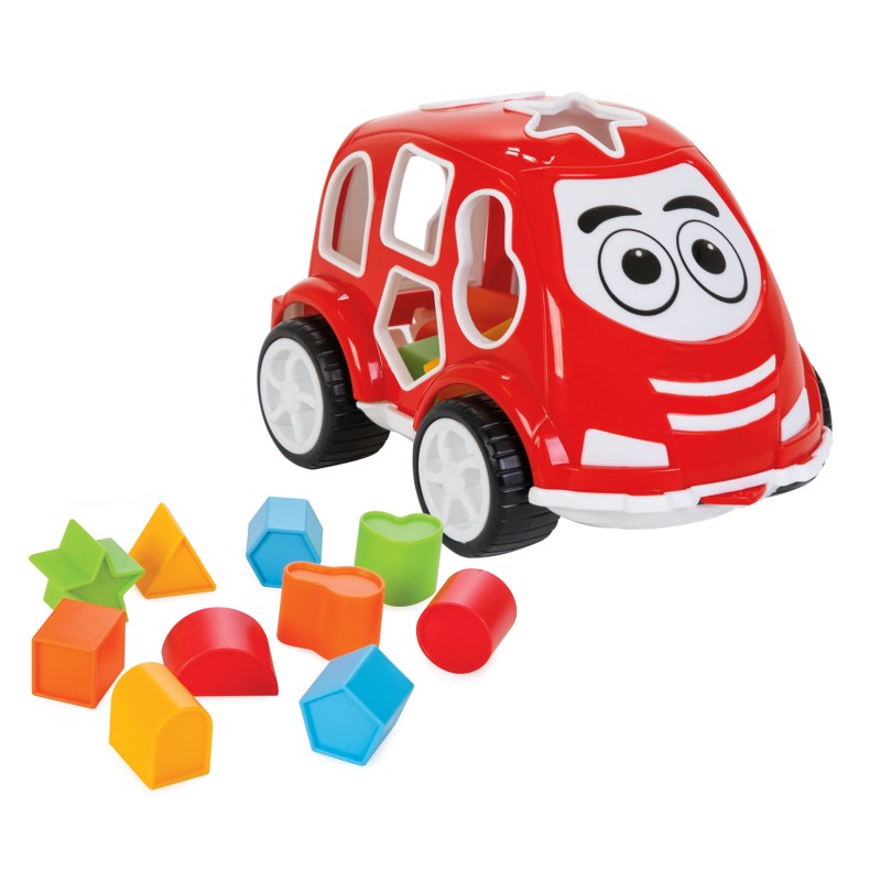 Pilsan 03187 Sorter car red