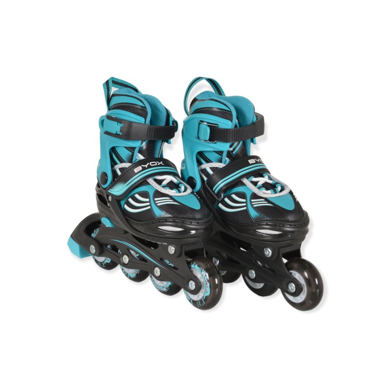 Skates 2in1 Double turquoise М /34-38/