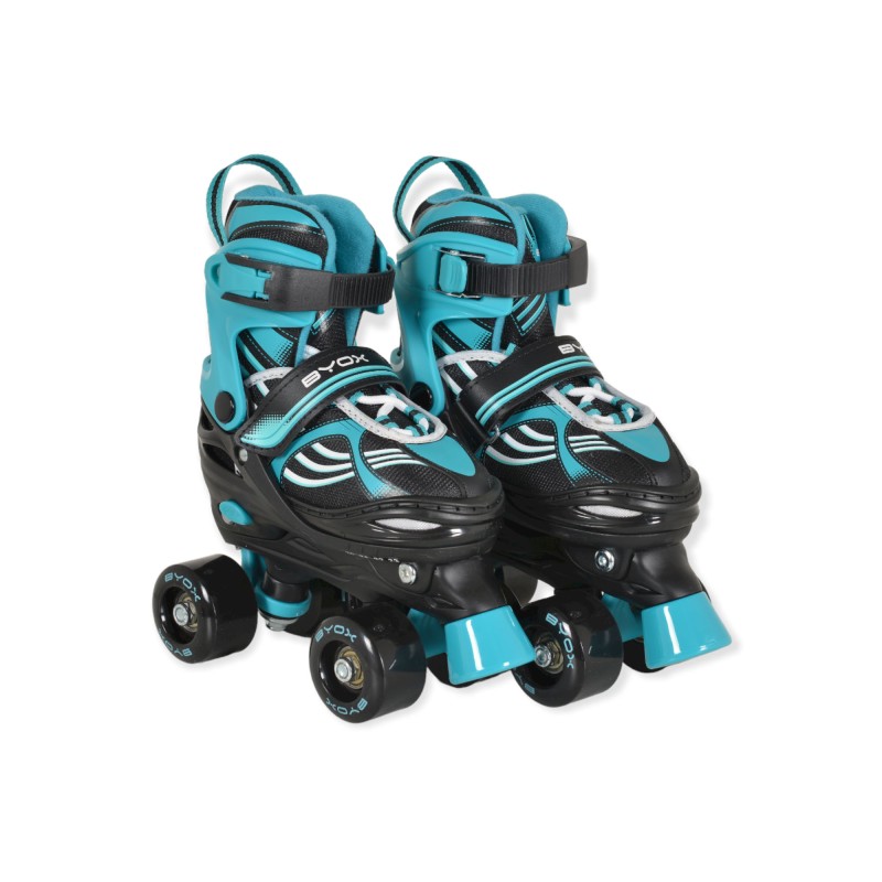 Skates 2in1 Double turquoise М /34-38/