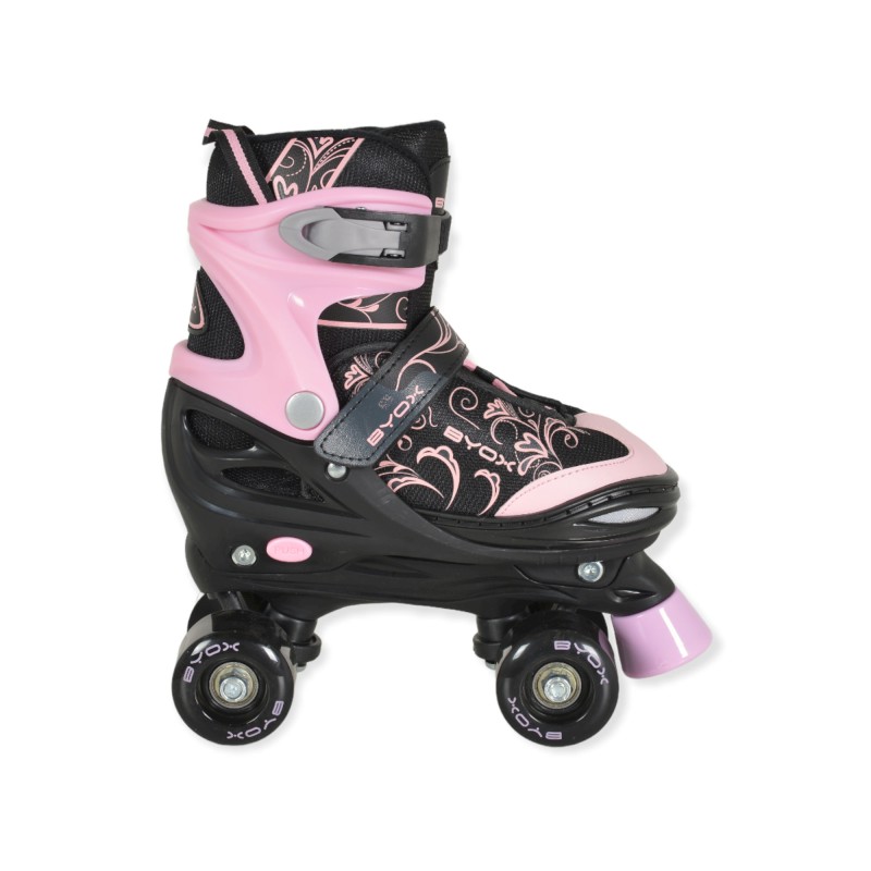 Skates 2in1 Double pink М /34-37/