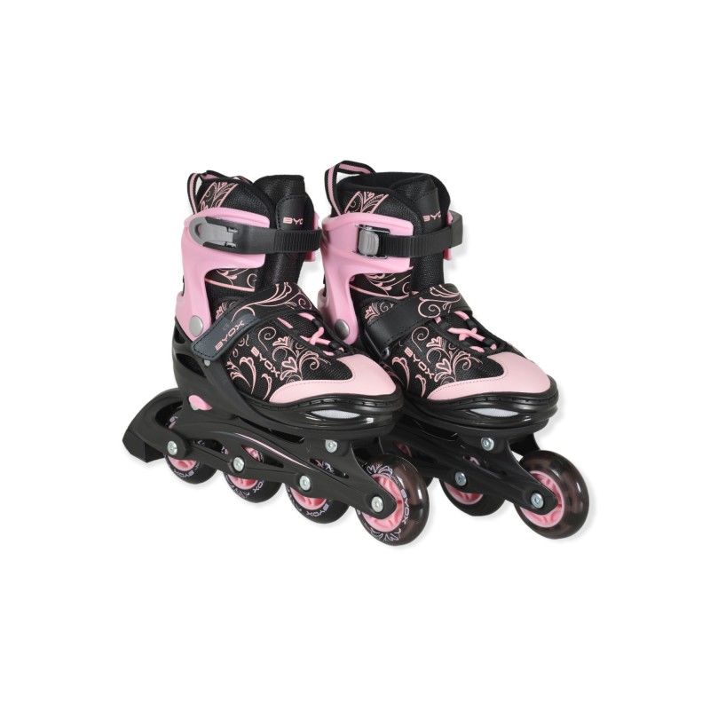 Skates 2in1 Double pink S /30-33/