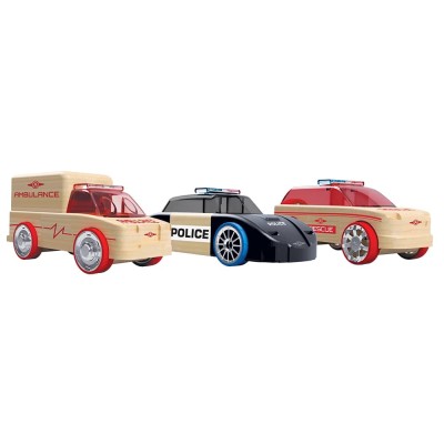 Mini 3-Pack Rescue Vehicles 53106