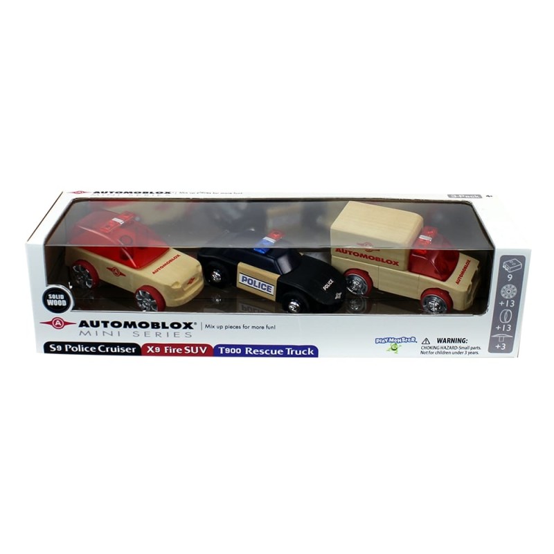 Mini 3-Pack Rescue Vehicles 53106