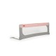 Linen bed rail 130 cm pink
