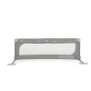 Linen bed rail 130 cm grey