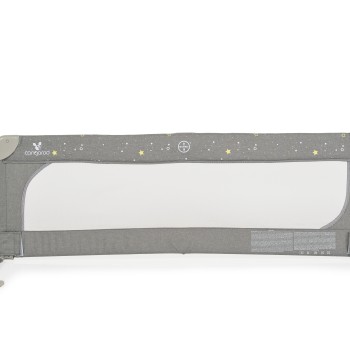 Linen bed rail 130 cm grey