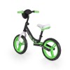 Balance bicycle Zig zag green