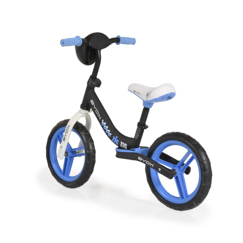 Balance bicycle Zig zag blue