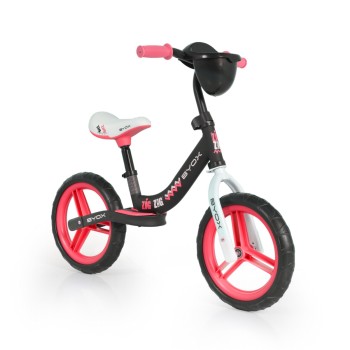 Balance bicycle Zig zag red