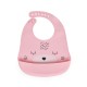 Baby bib Oscar pink