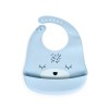 Baby bib Oscar blue