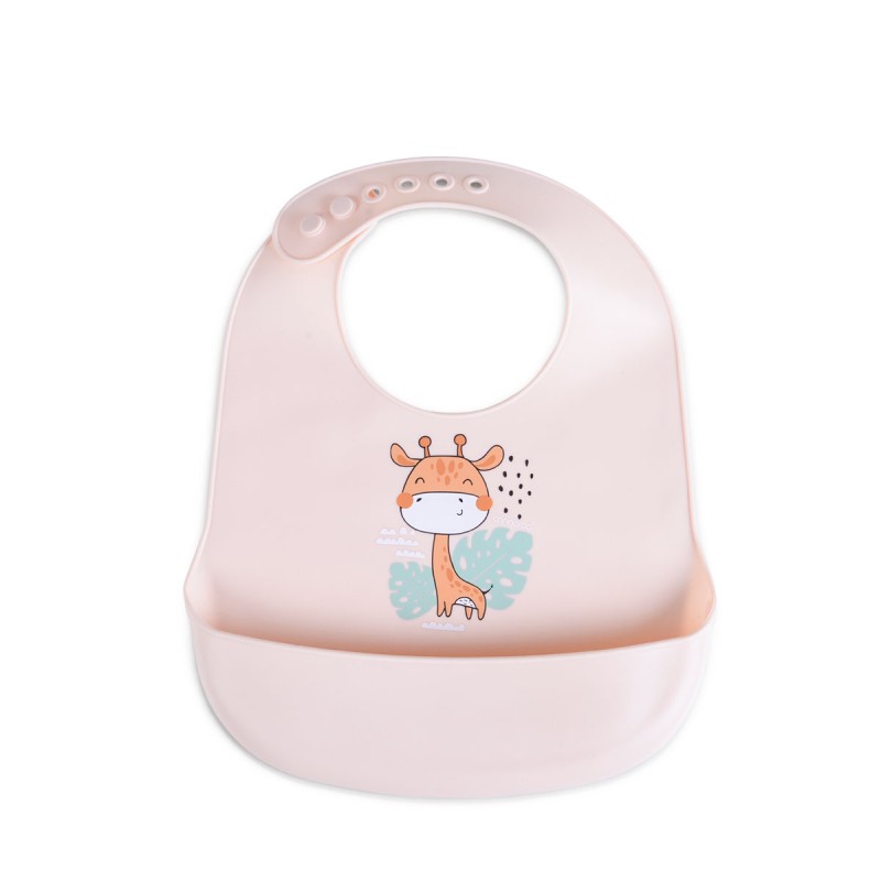 Baby bib Rooibos pink