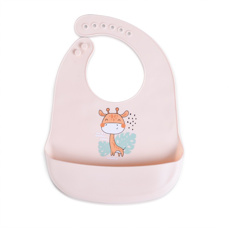 Baby bib Rooibos pink