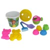 Polesie 5143 Decorated bucket set, 11 pcs