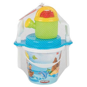Super sand bucket with water can 06113
