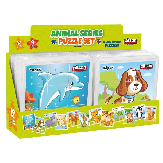Pilsan 03355 Animal Series Puzzle Set Pilsan 03355 Animal Series Puzzle Set