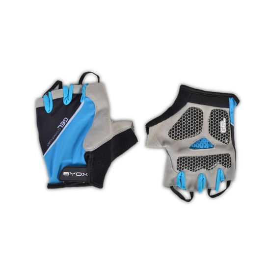 Bicycle half glove AU201 blue size S Bicycle half glove AU201 blue size S