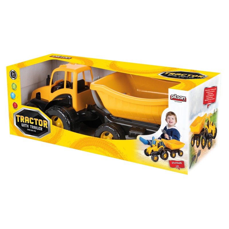 Pilsan 06212 Tractor with trailer