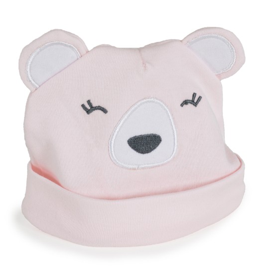 Hat and Booties Rey pink