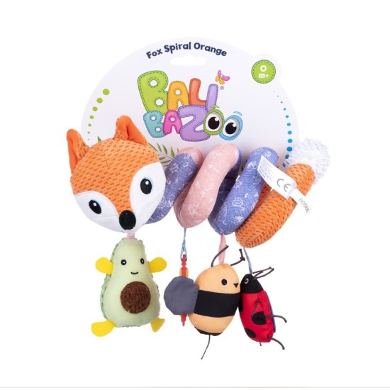 Bali Bazoo 80566 Fox Crib Spiral Orange