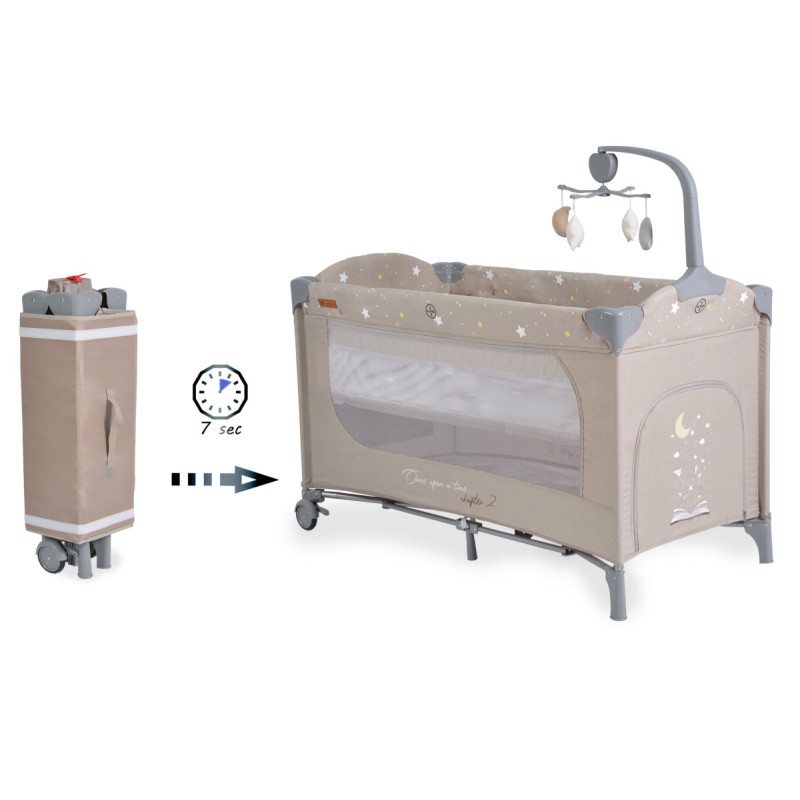 Folding cot Once upon a time 2 beige