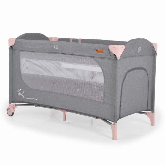 Folding cot Skyglow 2 pink Folding cot Skyglow 2 pink